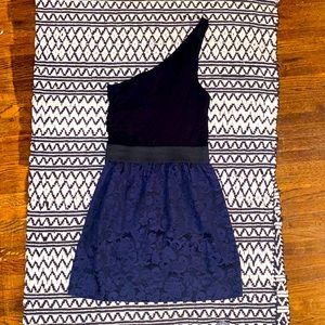 One shoulder Eighty Six Dress